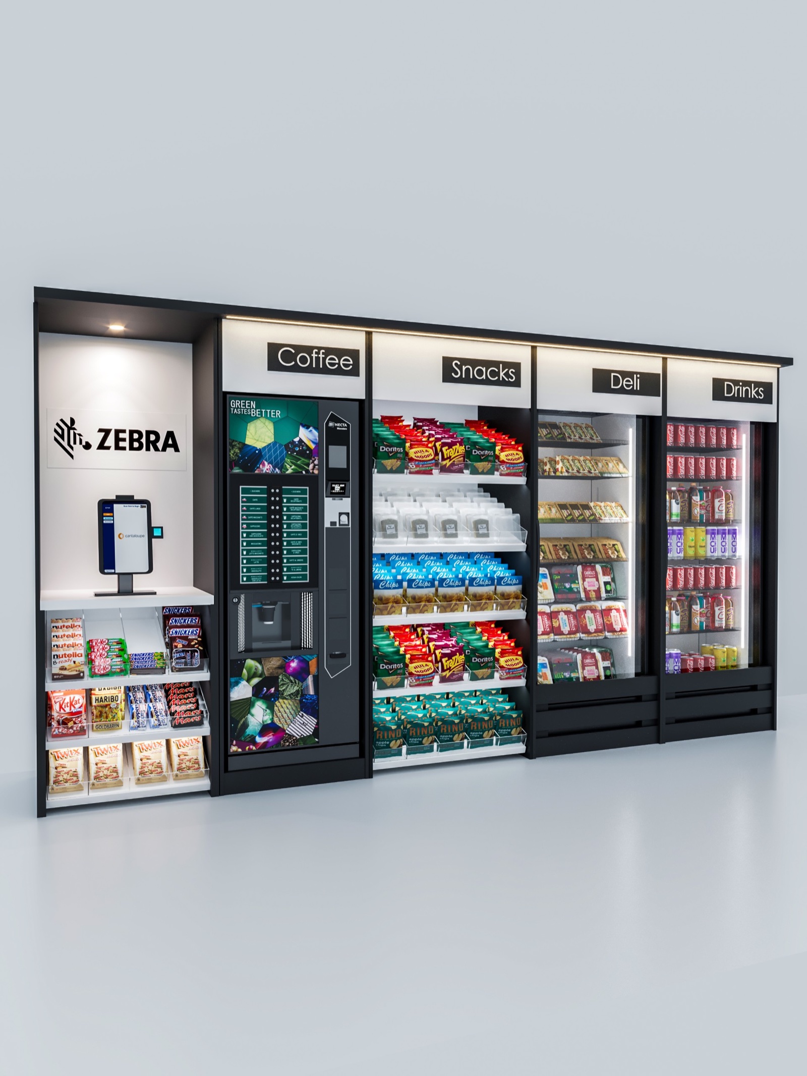 Vending Canteen & Micromarkets in a workplace setting